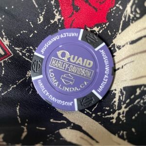 Harley Davidson poker chip Loma Linda, Calif.